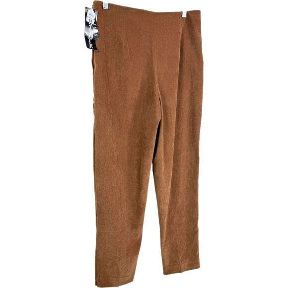 Vintage W.L. Sportswear Petites Brown Stretch Pants Size 14P Made in USA - Picture 6 of 15